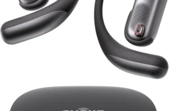 SHOKZ OpenFit Pro Earbuds – Open-Ear, 50H Playtime