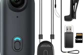 Meoilkolnm Action Camera – FHD 1080P, Thumb Size