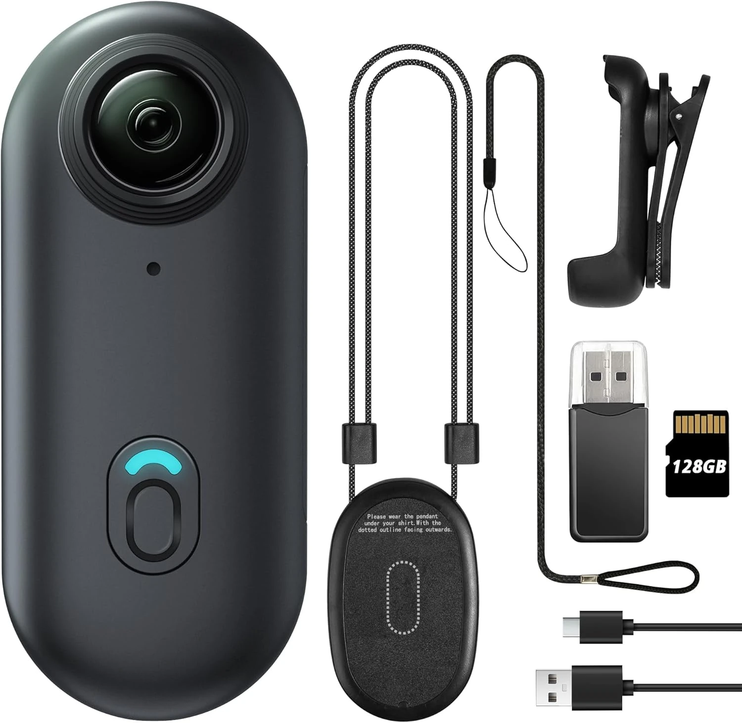 Meoilkolnm Action Camera – FHD 1080P, Thumb Size