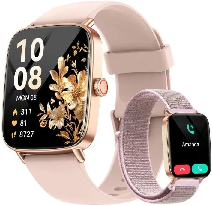 aeac Smartwatch – 1.85″ HD, 100+ Sport Modes
