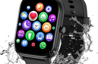TORJALPH Smartwatch – 1.69″ Touch, IP68 Waterproof