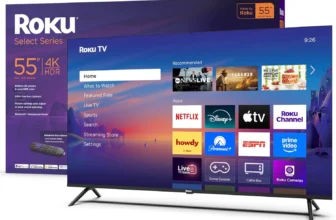 Roku Smart TV – 55″ 4K HDR, Voice Remote