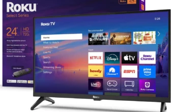 Roku Smart TV – 24″ 720p HD, Voice Remote