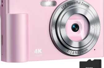 Krlun Digital Camera – 4K, 48MP, 16X Zoom, 16X Zoom Anti Shake