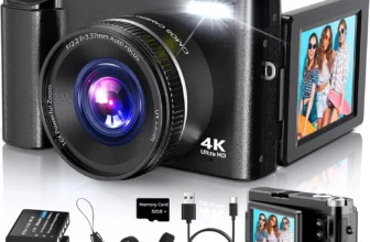 Duluvulu 4K Camera – 48MP Autofocus, 16X Zoom