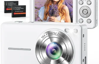 CAMKORY 4K Digital Camera – 64MP, 16X Zoom