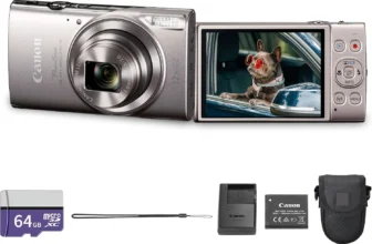 Canon PowerShot ELPH 360 HS Camera – 20.2MP, 12x Zoom, Wi-Fi