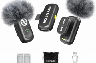 Hollyland Lark A1 Wireless Mic – 48kHz Audio, 200m Range
