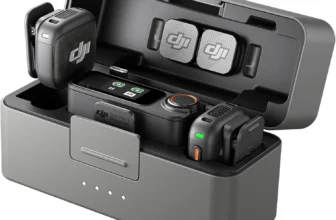 DJI Mic 3 Wireless Microphone – 2 TX + 1 RX + Charging Case, Ultralight, 28hrs Use
