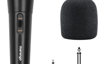 Marengo Handheld Microphone – Cardioid Dynamic Vocal Mic, 13ft Cable