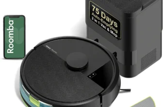 iRobot Roomba 105 Combo Robot Vacuum – Vacuum & Mop with AutoEmpty, LiDAR Navigation