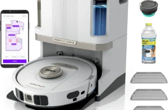 Shark PowerDetect AV2800ZE Robot Vacuum – 2-in-1 Robot Vacuum & Mop for Carpets & Hard Floors