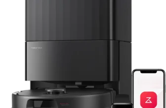 roborock Qrevo S Pro Vacuum – 18,500Pa Suction, 167℉ Mop Self-Cleaning, Smart Obstacle Avoidance