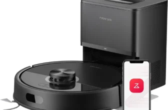 roborock Q7 M5+ Robot Vacuum – 10000Pa Suction, 7-9 Weeks Self-Empty,  LiDAR Navigation