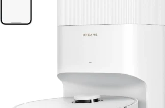 DREAME D20 Plus Robot Vacuum – 13,000Pa Suction, Self-Emptying, App & Voice Control, 5200mAh Battery