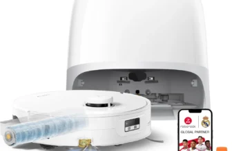 roborock Qrevo Curv 2 Robot Vacuum – 20,000 Pa, AI Avoidance, Self-Cleaning Roller Mop