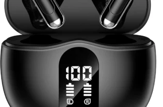 XIAOWTEK Wireless Earbuds – Bluetooth 5.4, 50H Playtime, Noise Cancelling Mic