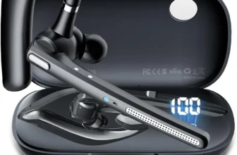 COTOE Bluetooth Headset – 72-Hour Talk, Noise Cancelling