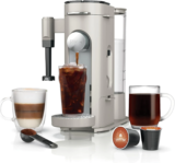 Ninja Pod Coffee Maker – K-Cup Pod Compatible, Compact Design, Milk Frother