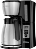BLACK+DECKER Coffee Maker – 12 Cup, Thermal, Programmable with Brew Strength