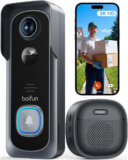 BOIFUN Video Doorbell – 2K HD, Two-Way Audio