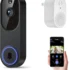 Orbitell Video Doorbell – AI Motion Detection, Night Vision