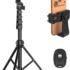 CAMBOFOTO 74″ Tripod – Aluminum, 360° Pan Head, For photographers and creators