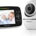 HelloBaby Video Baby Monitor – 6″ Screen, 2 Cameras