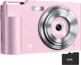 Krlun Digital Camera – 4K, 48MP, 16X Zoom, 16X Zoom Anti Shake
