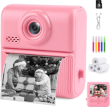 Nisumkey Kids Instant Camera – 1080P Video, 3.0″ Screen
