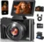 FACLAM 4K Digital Camera – 64MP, WiFi, 3” 180° Flip Screen, 16X Zoom