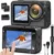 JOH 4K Action Camera – Dual Screens, Waterproof