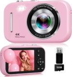 SMARTKLIK Digital Camera – 4K Auto Focus, 48MP