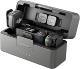 DJI Mic 3 Wireless Microphone – 2 TX + 1 RX + Charging Case, Ultralight, 28hrs Use