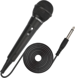 YIOWNER Wired Microphone – 2.5m Cable, Dynamic Vocal Mic, Karaoke Handheld Microphone