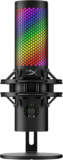 HyperX QuadCast 2 S Microphone – RGB Lighting, USB-C, Removable Shock Mount