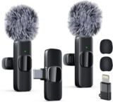 Labstandard Wireless Microphone – Noise Reduction, Lavalier Clip-on Mic