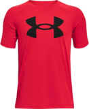 Under Boys Tech T-Shirt – Big Logo, Short Sleeve