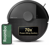 iRobot Roomba 105X Robot Vacuum – LiDAR Mapping, 70X Suction, Auto Recharge