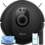 Tikom G8000 Max Robot Vacuum – 5000Pa, 150 Min Runtime, App & Remote Contro