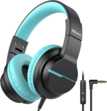 iClever Kids Headphones – Mic, Volume Limiter 85dBA