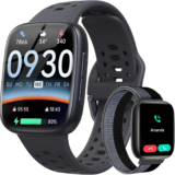Fitpolo Smartwatch – 1.85″ AMOLED, 7-Day Battery