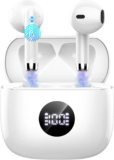 Jxrev Wireless Earbuds – Bluetooth 5.4, 40H Playback, Noise Cancelling Mic