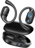 Eigsupia Open Ear Headphones – Bluetooth 5.3, 36H Playtime, IP54 Waterproof