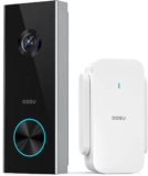 aosu Video Doorbell – 2K, 2.4GHz WiFi, 180-Day Battery