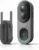 BOTSLAB Video Doorbell – AI Motion Detection, 180° Head-to-Toe View