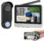 WISDOM VIEW Video Doorbell – 1080P, 7″ Touchscreen Display
