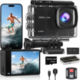Camlance Action Camera – 4K 60FPS, 48MP Waterproof