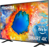 TOSHIBA 65″ LED 4K UHD Smart TV – Alexa Voice Remote