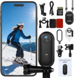 NUISK 4K Action Camera – 128G, Waterproof